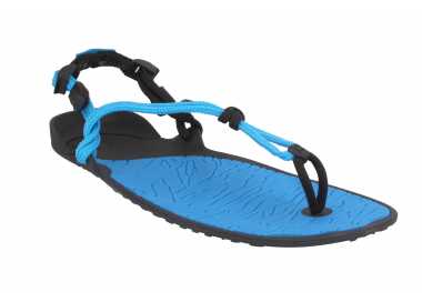 Sandales minimalistes Cloud bleues et noires hawai de Xero Shoes pour femme HASU