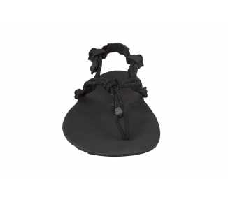 Genesis Xero Shoes noir femme - sandales huarache vu de face