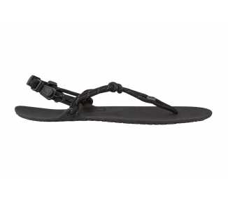 Genesis Xero Shoes noir femme - sandales huarache vu de côté