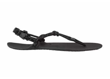 Genesis Xero Shoes noir femme - sandales huarache vu de côté
