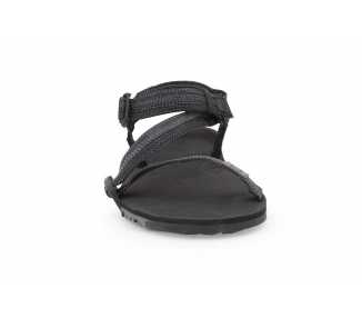 Sandale Z-Trail Xero Shoes homme noire vu de face