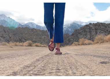 Photo des sandales minimalistes Z-Trail EV magenta