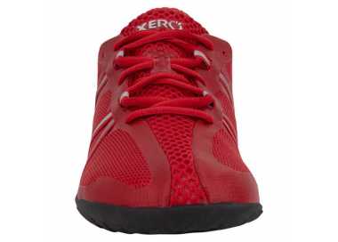 Chaussure minimaliste Speed Force Xero Shoes couleur rouge vu de face