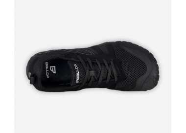 Chaussures minimalistes Pellet noires de la marque BALLOP vu de dessus