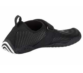 Chaussures minimalistes Skin Fit Patrol noires de la marque BALLOP vu de côté