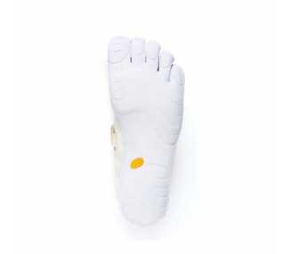 Semelle des chaussures minimalistes à doigts Vibram FiveFingers KSO Vintage blanche 21M1410
