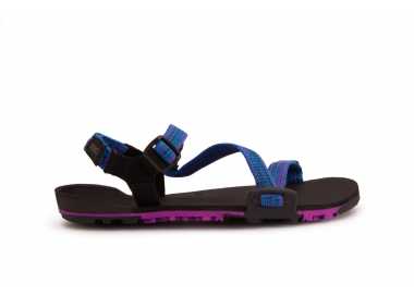 Sandale minimaliste Z-Trail Xero Shoes femme Bright Blue vu de côté