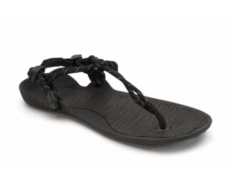 Sandales minimalistes Cloud Aqua noires de Xero Shoes pour homme