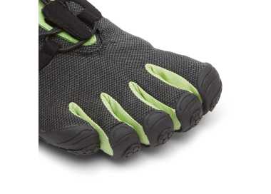 FiveFingers V-Run Retro noir et vert Femme 21W8002 - chaussures minimalistes avec les orteils séparés