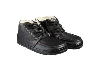 Chaussure minimaliste chaude Takin couleur noir pour enfant
