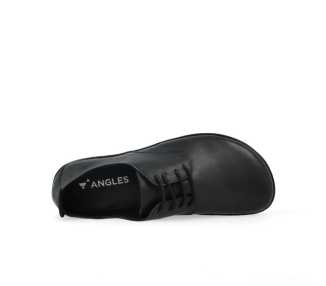 Chaussures minimalistes en cuir - Modèle : Chronos - Marque : Angles - vu de dessus