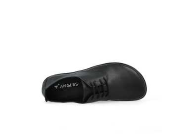 Chaussures minimalistes en cuir - Modèle : Chronos - Marque : Angles - vu de dessus