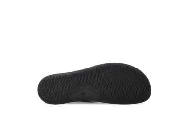 Semelle des chaussures minimalistes noires en cuir - Modèle : Chronos - Marque : Angles