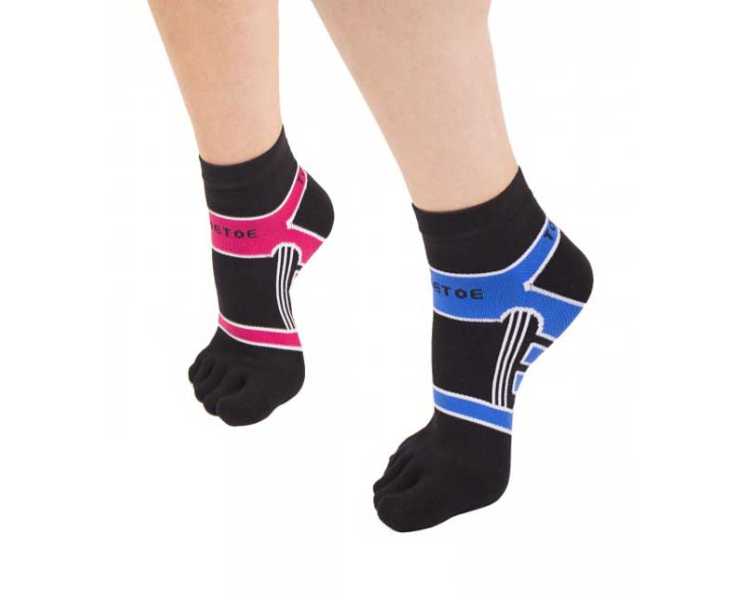 Chaussettes à 5 doigts SPORTS - Micro-Fibre Running Trainer Toetoe