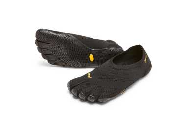 Chaussures minimalistes FiveFingers EL-X Knit noires pour homme