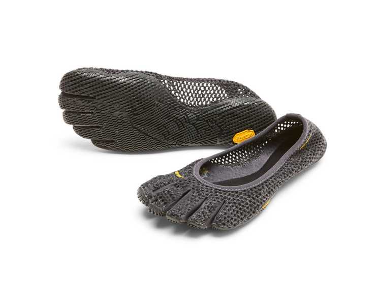Chaussures minimalistes à 5 doigts vibram Fivefingers Vi-B ECO couleur noire