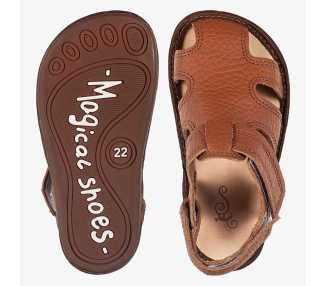 Barefoot shoes for kids JANU Chocolate