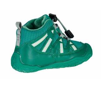 Chaussures minimalistes résistante à l'eau Intense W enfants vert de la marque BALLOP vu de coté (intérieur)