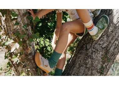 Photos des Gaia, chaussures minimalistes enfants de la marque Vivobarefoot