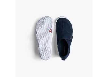 Gaia chaussures minimalistes enfants de la marque Vivobarefoot couleur midnight