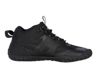 Chaussures minimalistes hydrofuge Kuluba noires de la marque BALLOP vu de côté