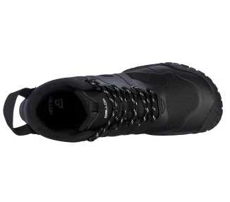 Chaussures minimalistes Kuluba noires de la marque BALLOP vu de dessus