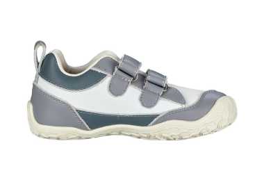 Chaussures minimalistes Tenui enfants gris de la marque BALLOP vu de coté (intérieur)