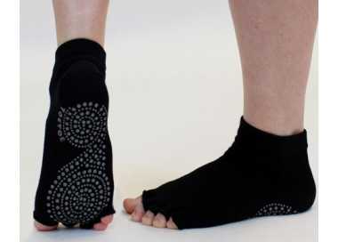 Socquettes antidérapantes orteils ouverts