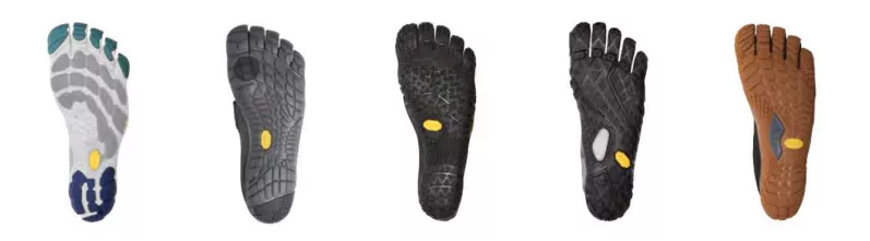 Vibram FiveFingers tous les modèles de chaussures à doigts disponibles