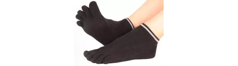 Chaussettes socquettes à 5 doigts