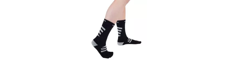 Chaussettes à 5 orteils pour le ski et l'hiver