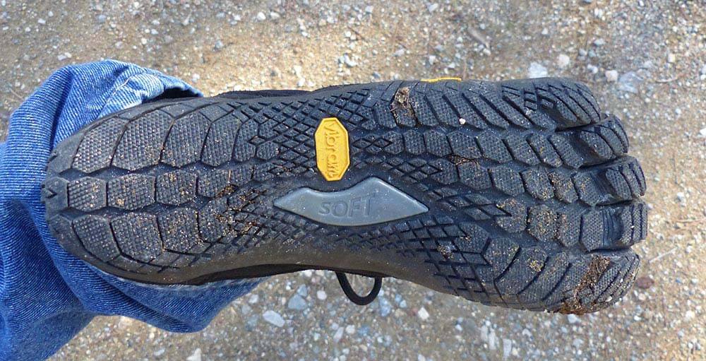 Semelle des chaussures minimalistes Vibram FiveFingers Trek Ascent Insulated