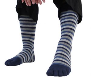 Chaussettes à 5 doigts pour homme de la marque ToeToe