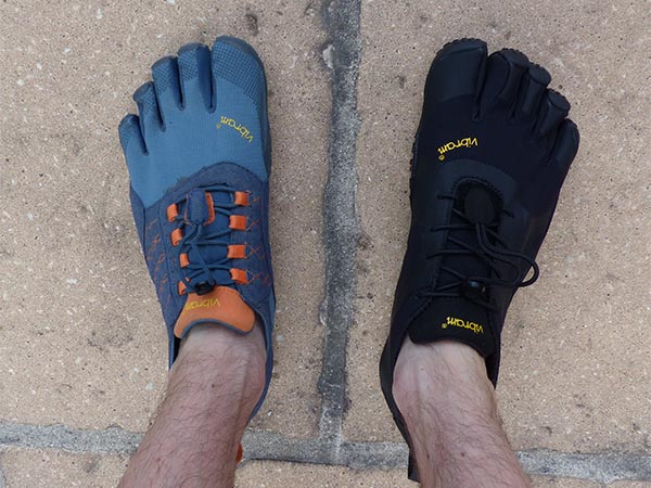 FiveFingers Trek Ascent et V-Alpha noir