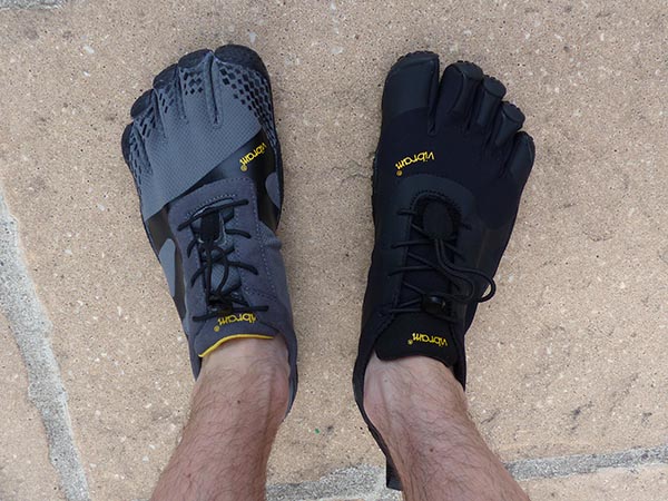 FiveFingers KSO EVO et V-Alpha noir